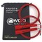 WOD Nation Adjustable Speed Jump Rope For Men, Women & Children - Blazing Fast Fitness Skipping Rope Perfect for Boxing, MMA, Endurance - Red